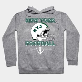 New York Football Jets Vintage Style Hoodie